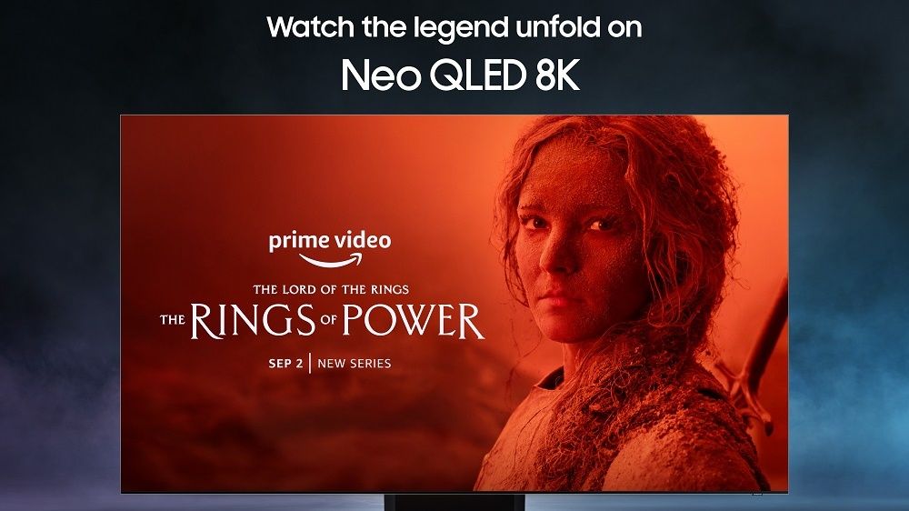 LOTR on Samsung 8K screens