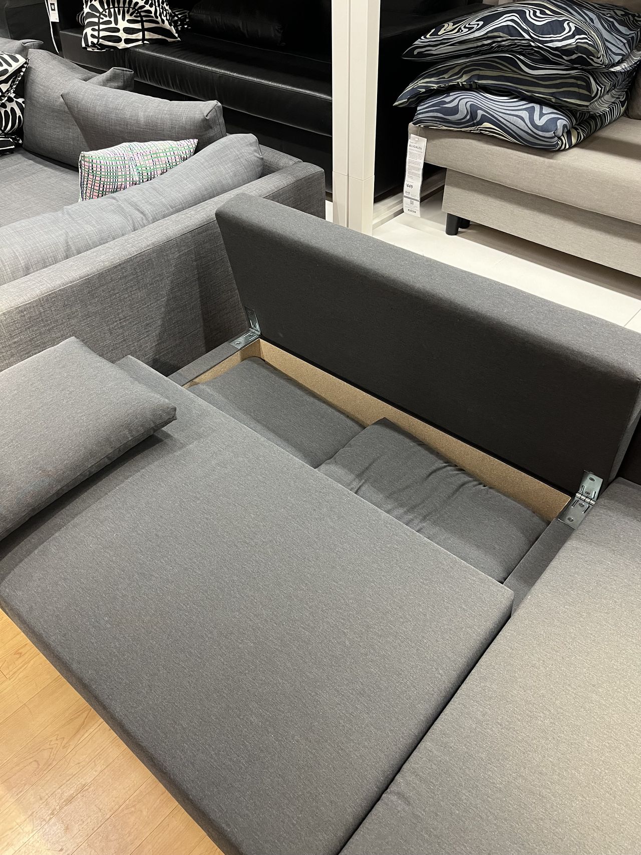 ikea sleeper sectional