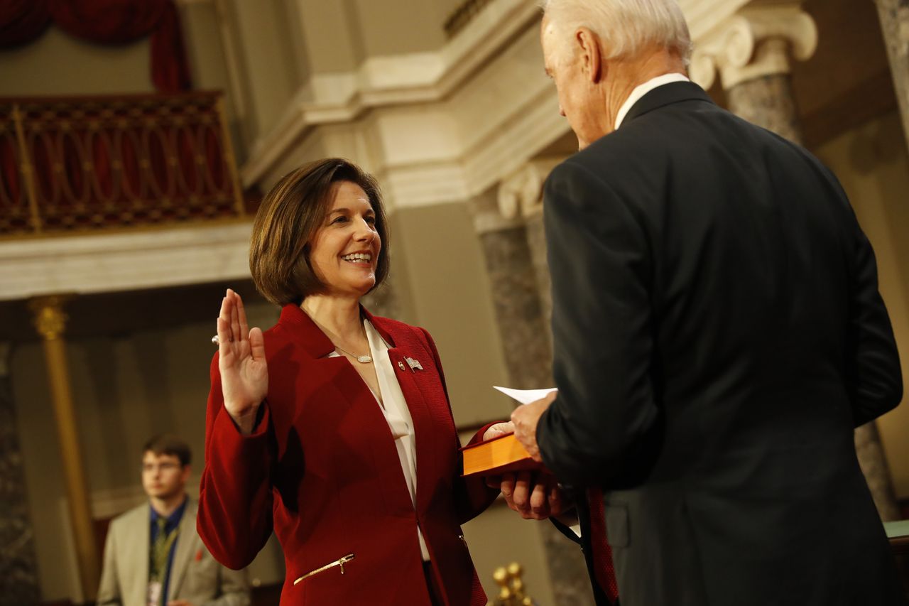 Biden and Cortez Masto. 