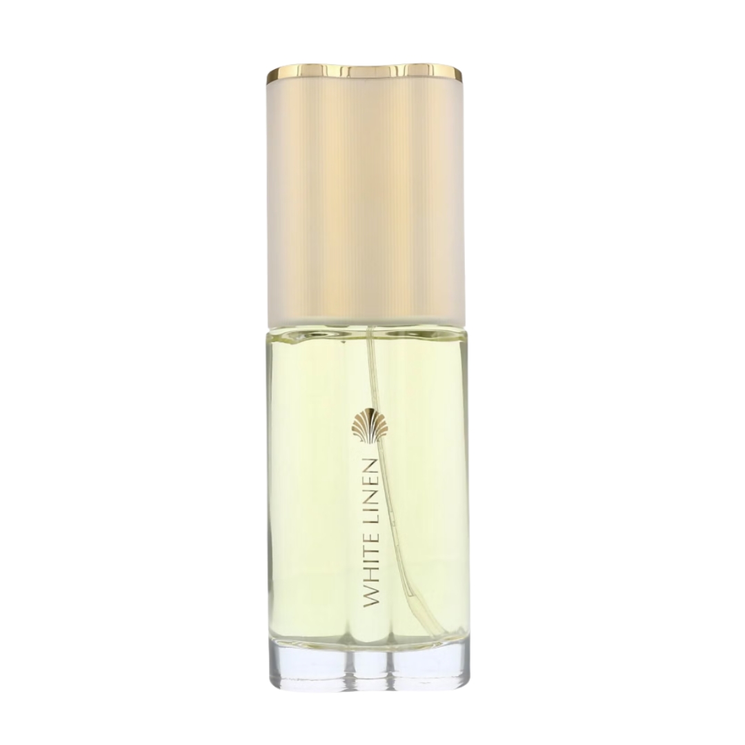 A product shot of the Estée Lauder White Linen Eau de Parfum Spray, on a white background