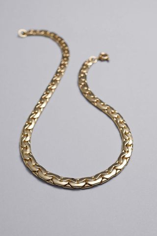 & Other Stories curb-chain necklace