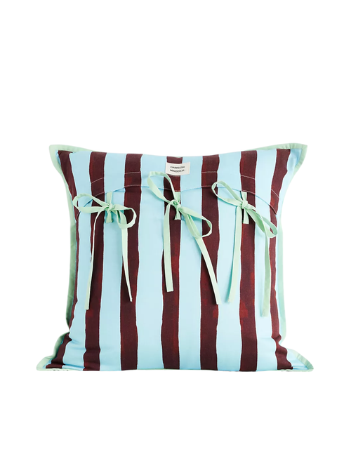 Damson Madder Cotton Printed Pillow