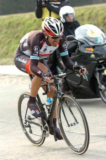 Fabian Cancellara (RadioShack-Leopard) at full speed
