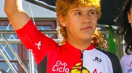 Colombian rider Diego Suta