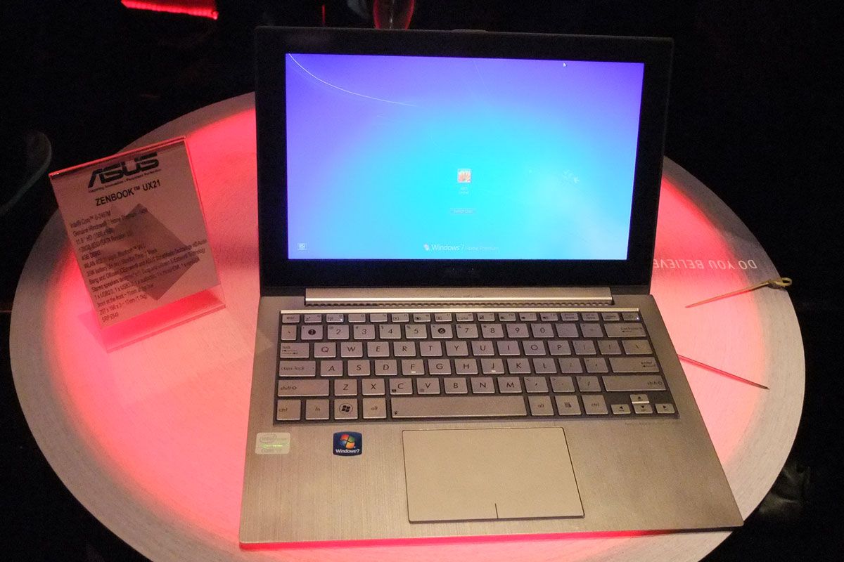 The Asus Zenbook UX21