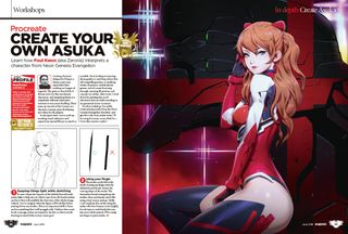 ImagineFX magazine spread