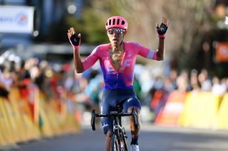 Daniel Mart&iacute;nez (EF Education First) lead a Colombian one-two while compatriot Egan Bernal (Team Sky) took the race lead