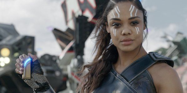 Tessa Thompson as Valkyrie in Thor: Ragnarok