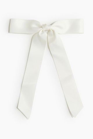 Satin Bow Hair Clip