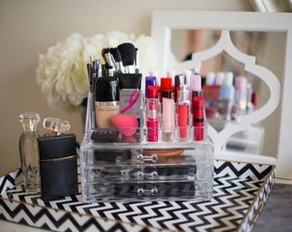 Lipstick, Pink, Liquid, Cosmetics, Peach, Home accessories, Material property, Nail polish, Brush, Collection,