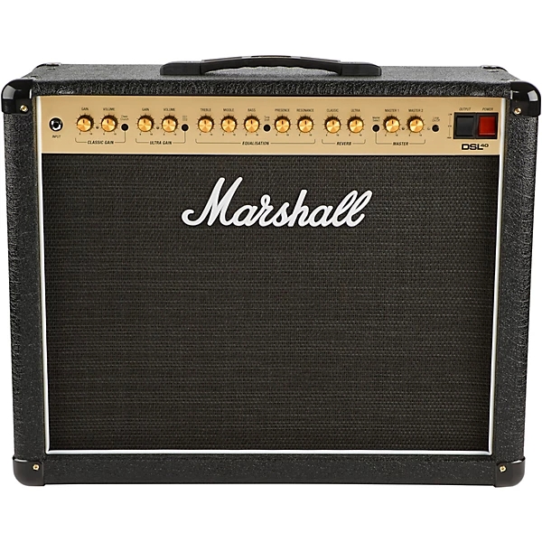 A Marshall DSL40CR tube combo amp
