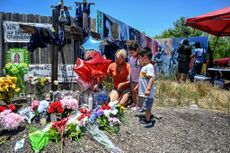 Memorial for the migrants found dead in San Antonio