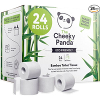 The Cheeky Panda Bamboo Toilet Rolls Bulk Buy: Was £22.99 Now £11.50 at Amazon