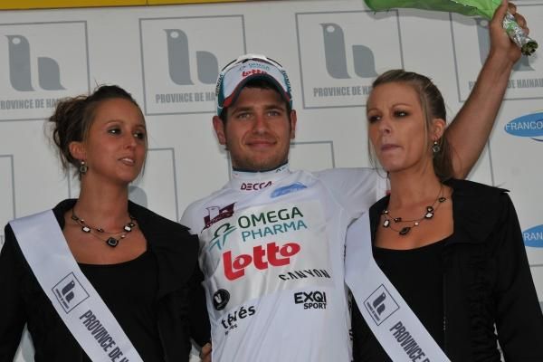 Adam Blythe (Omega Pharma - Lotto) also leads the young riders classification.