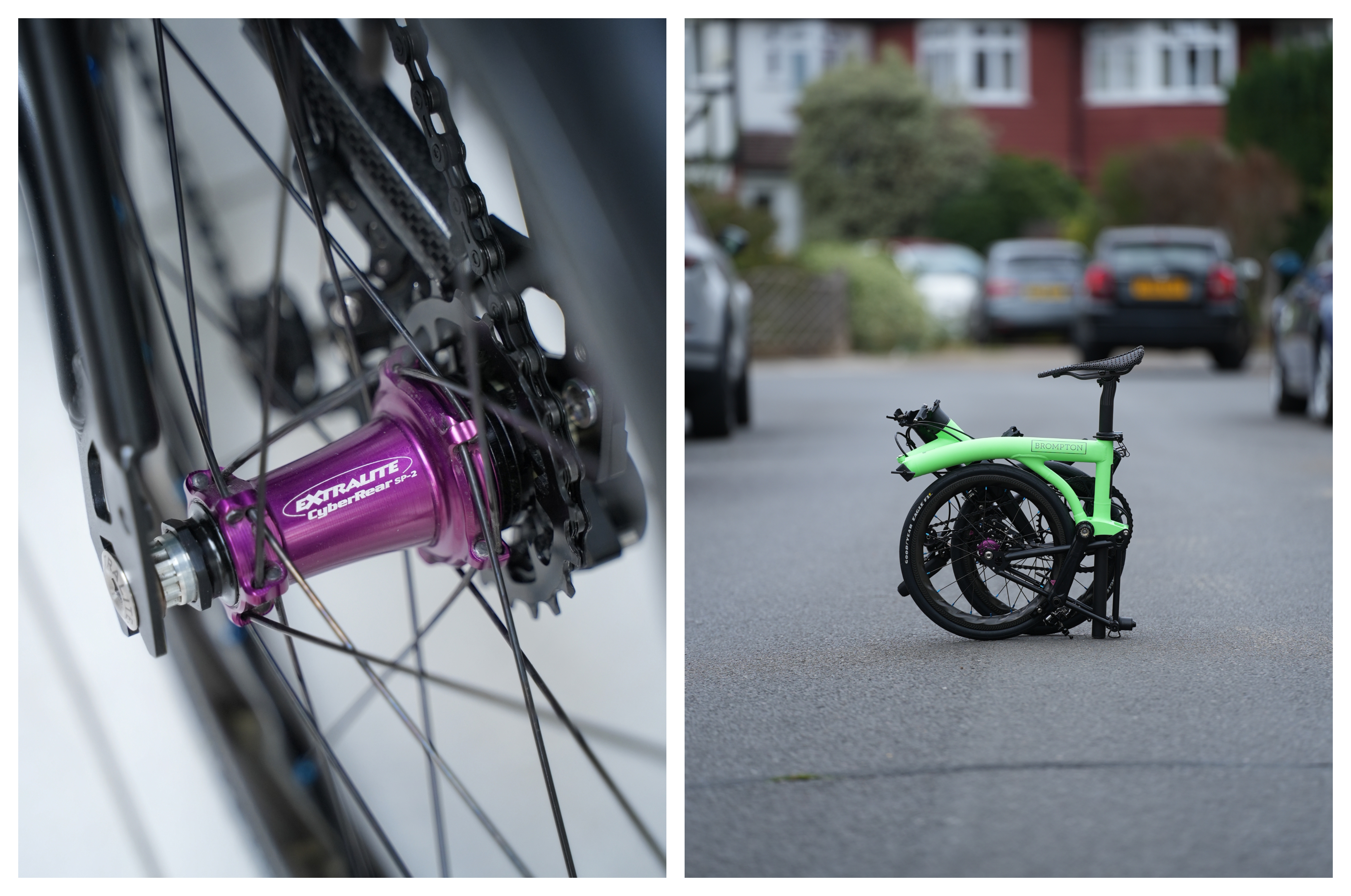 Twisted Wheel 5.99kg custom Brompton T Line