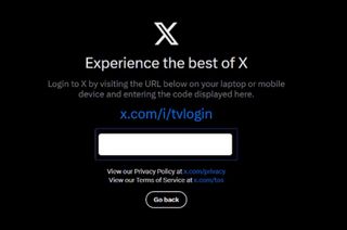 X app for smart TV
