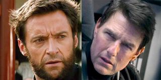 Hugh Jackman as Wolverine Tom Cruise in Mission: Impossible