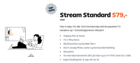 Allente Stream Standard - ingen bindingstid