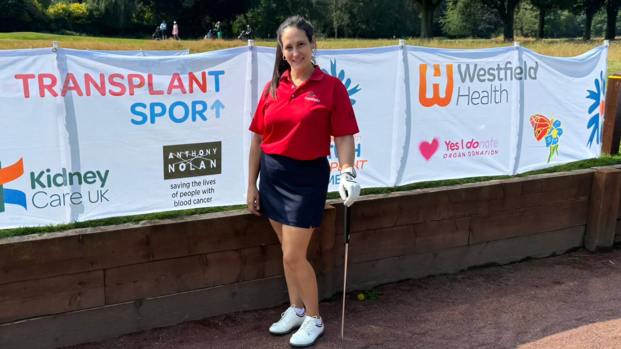 Double lung transplant golfer Ana Browne