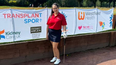 Double lung transplant golfer Ana Browne