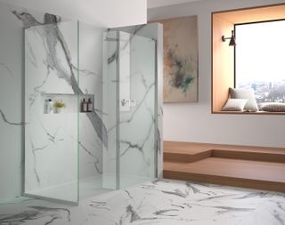 Spa luxury shower ideas