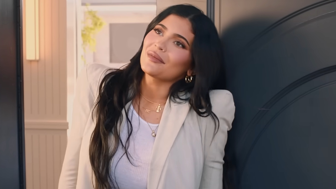 Kylie Jenner in a screenshot from her Vogue 73 questions interview.