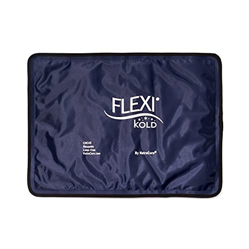 Flexikold Ice Pack (standard ) - Reusable Gel Cold Pack for First Aid, Sports Injuries, Pain Relief and Cold Therapy - (36.8 Cm X 26.5 Cm)