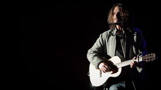 Chris Cornell is an American musician, singer and songwriter of Soundgarden and Audioslave. April 18 2016, Roma Auditorium Parco della Musica, Italy.