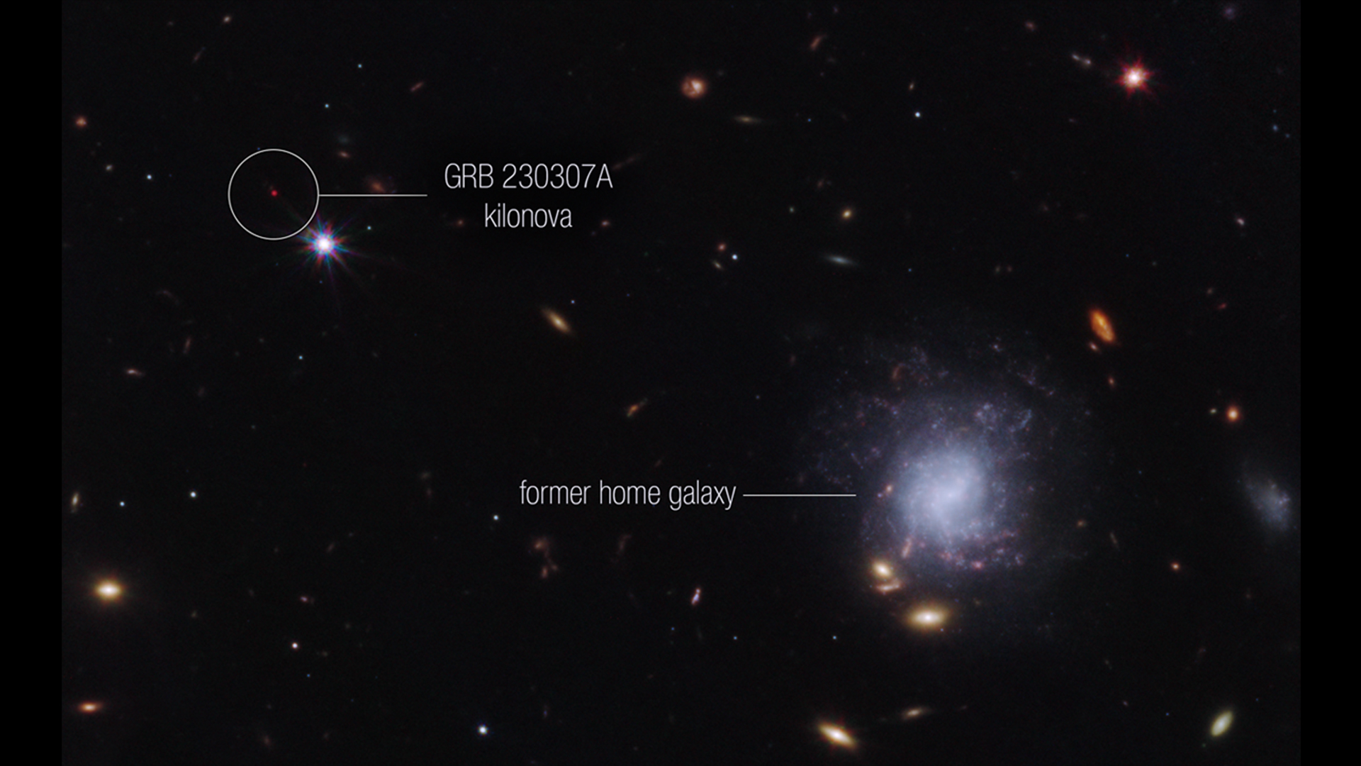 Le télescope James Webb repère une explosion cosmique ultra-rare qui pourrait révéler l’origine des éléments les plus lourds de l’univers