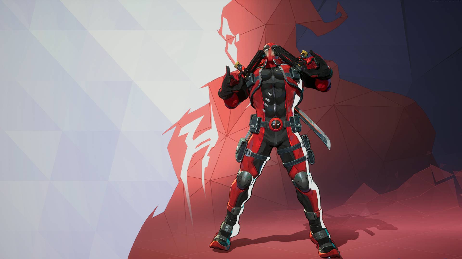 Marvel Rivals Deadpool sniffing pistols