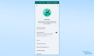 Kaspersky Antivirus for Android app screen shot