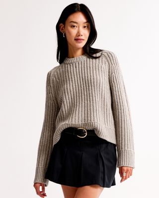 The A&f Madeline Wool-Blend Crew Sweater