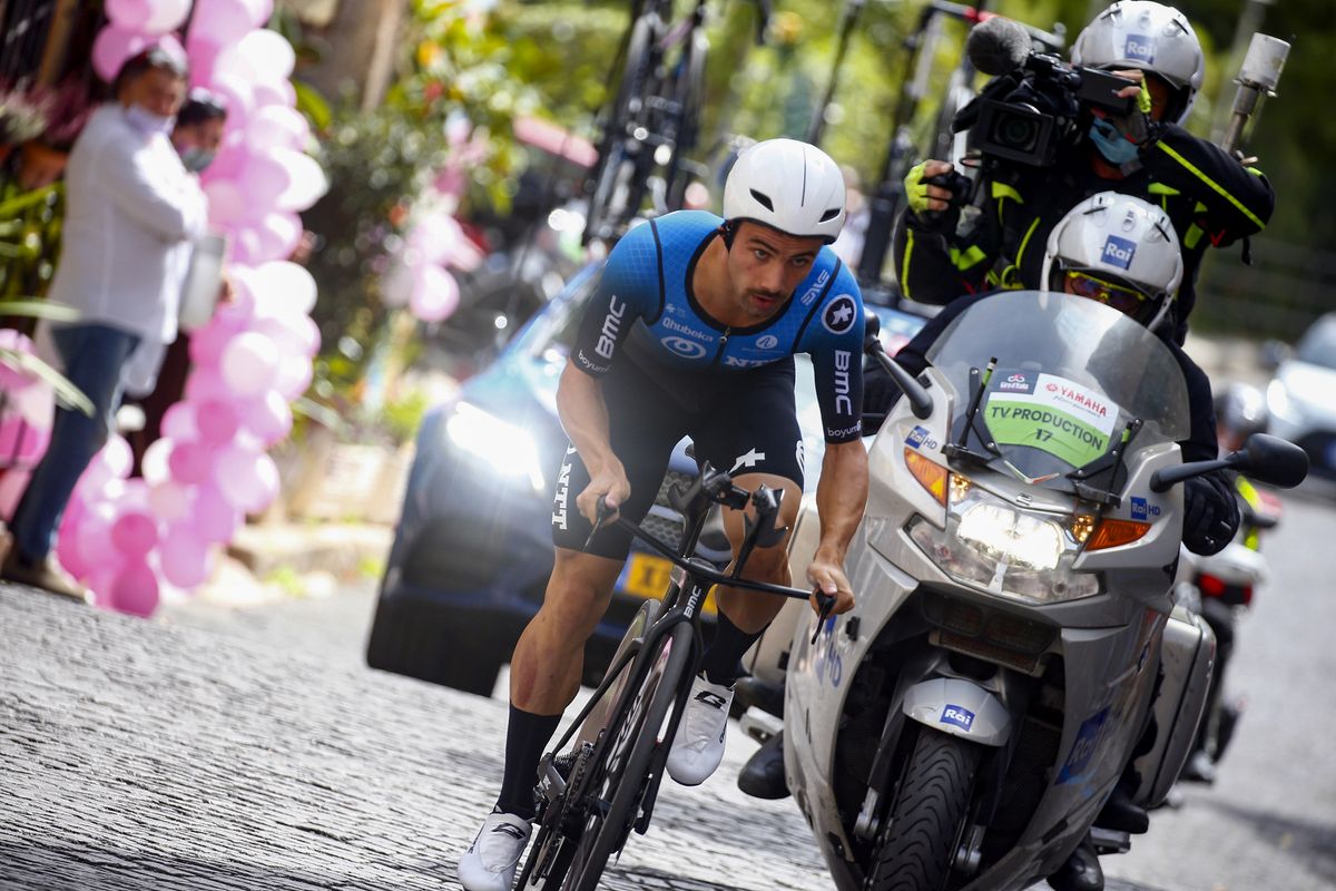 Giro d'Italia 2020 - 103th Edition - 1st stage Monreale - Palermo 15,1&Acirc;&nbsp;km - 03/10/2020 - Victor Campenaerts (BEL - NTT Pro Cycling) - photo Ilario Biondi/BettiniPhoto&Acirc;&copy;2020
