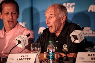 TV announcer Phil Liggett talks about this weeks upcoming events.