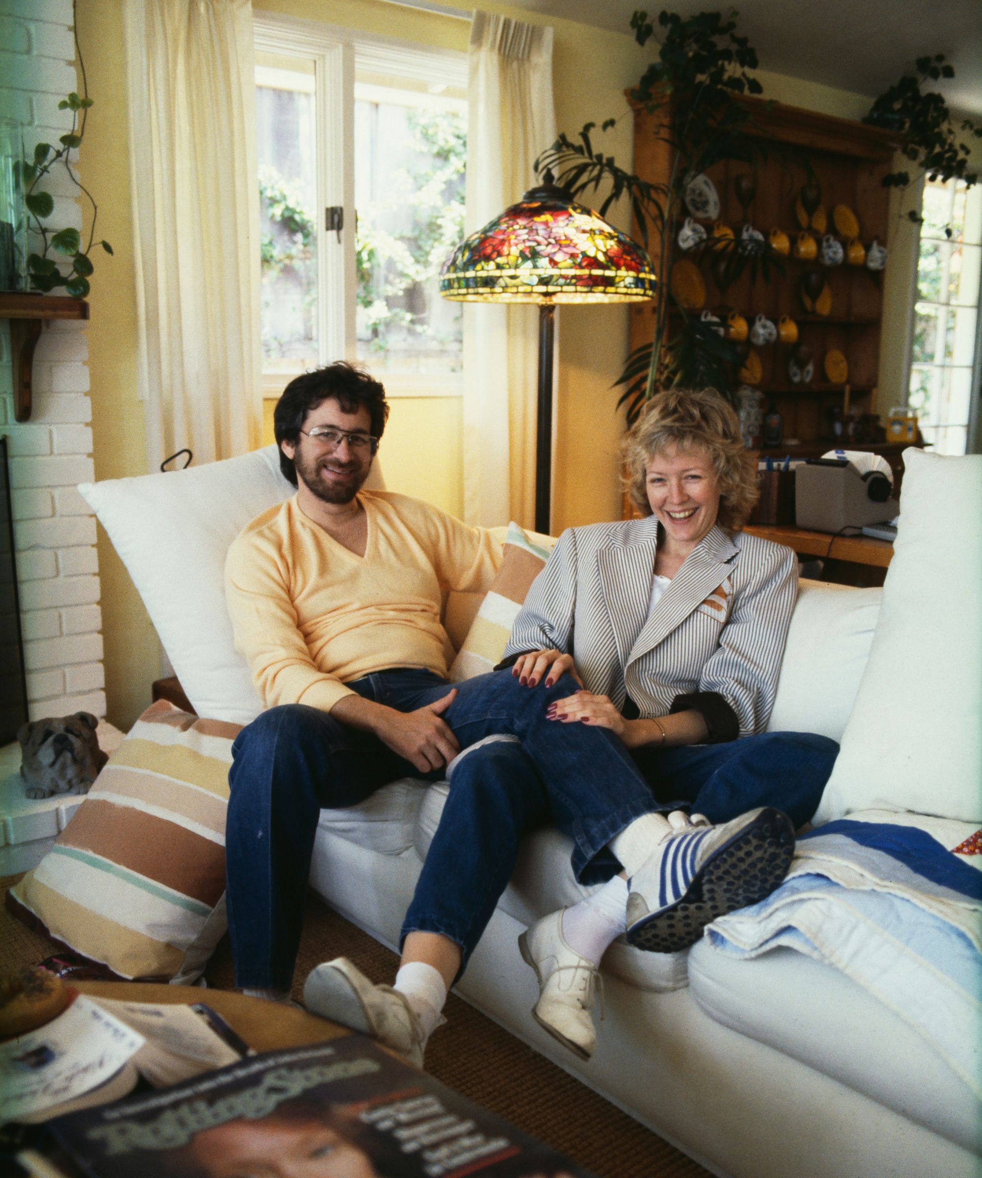 steven spielberg at home in the '80s