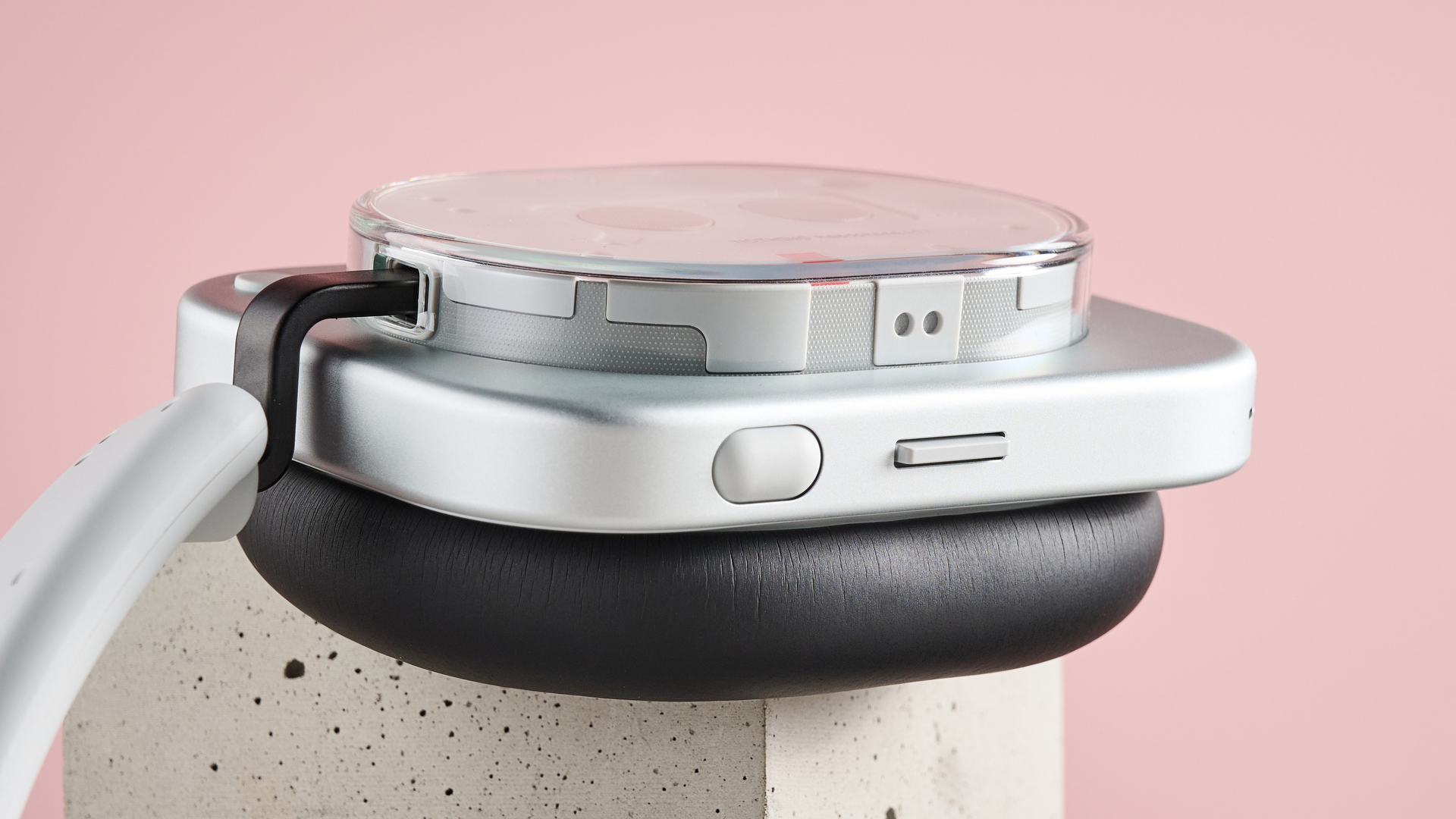 The Nothing Headphone (1) roller and rocker controls