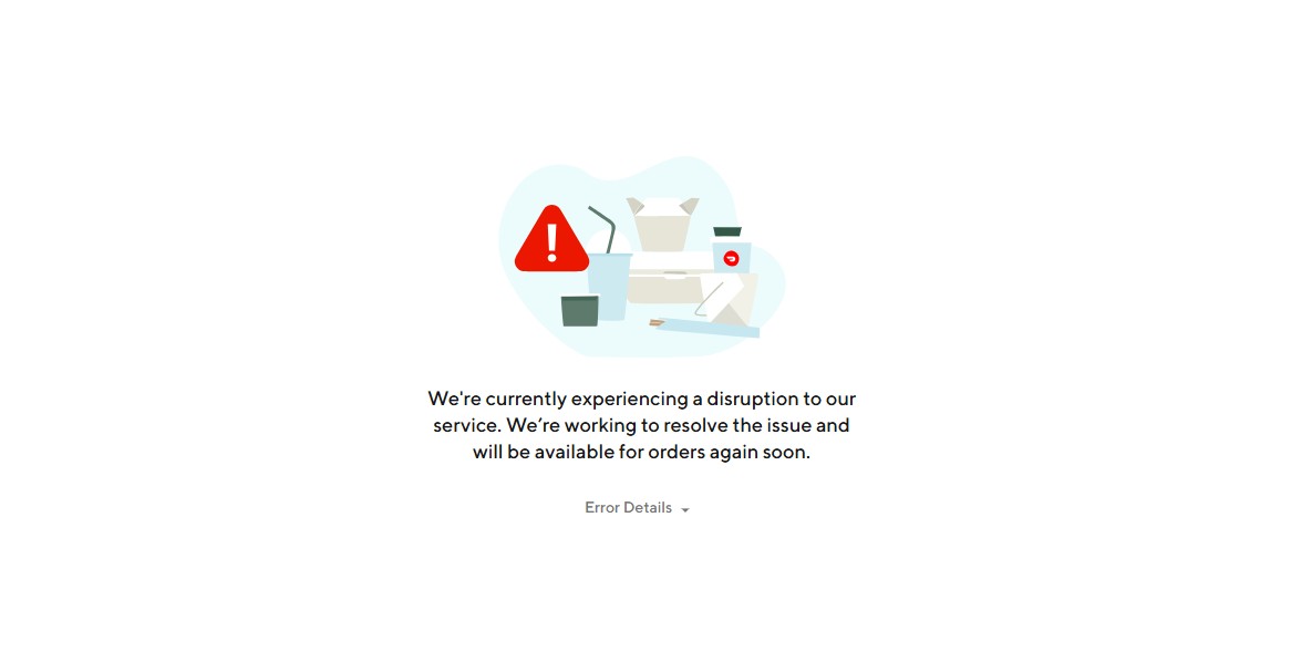 DoorDash Outage.
