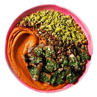 All Plants Chimichurri Portobello Mushroom Bowl