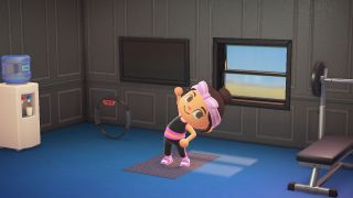 Animal Crossing New Horizons Stretching