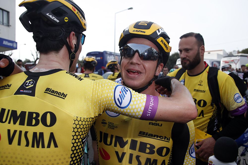 Dylan Groenewegen (Jumbo Visma) wins stage 4 at Volta ao Algarve