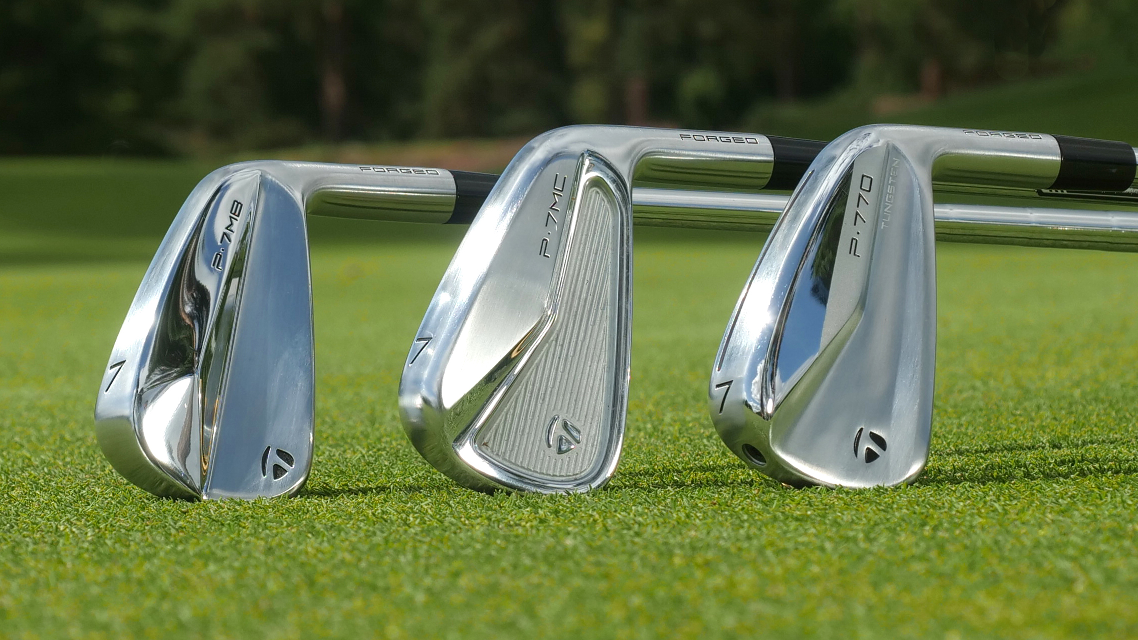 TaylorMade P-Series Irons Review - P770, P7MC and P7MBs tested | Golf