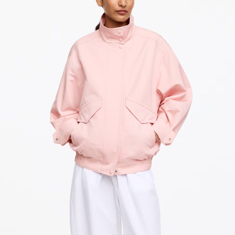 Image of pink bomber jacket