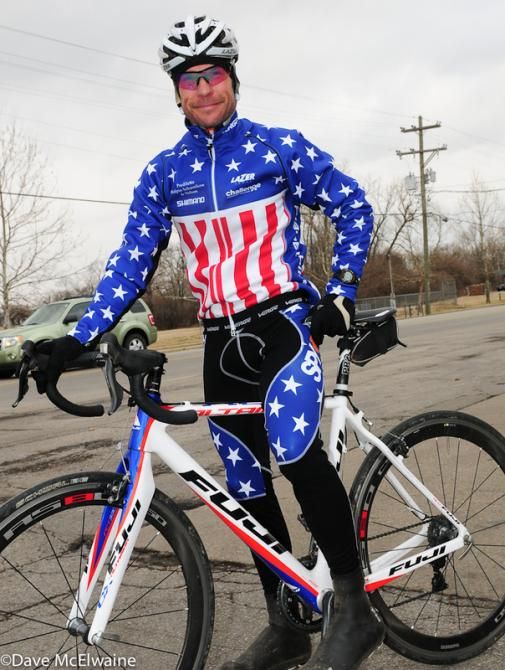 USA Champion Jonathan Page was out for some motorpacing today