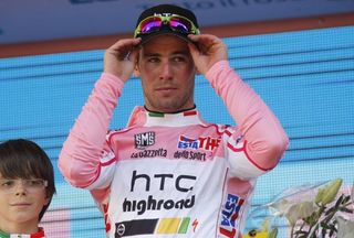 Mark Cavendish (HTC-Highroad) in pink