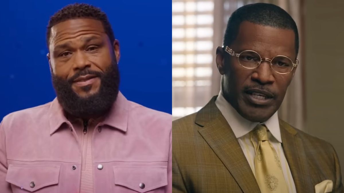 L to R: Anthony Anderson in a first look for Fox&#039;s We Are Family/Jamie Foxx in the trailer for Prime Video&#039;s The Burial.