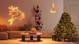 Govee Neon LED as Christmas decorations
