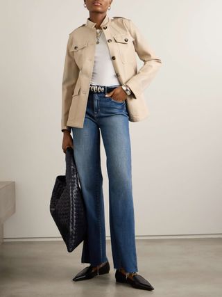 High-Rise Wide-Leg Jeans