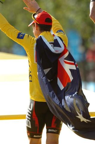 Cadel Evans (BMC) is Australia's first Tour de France winner.