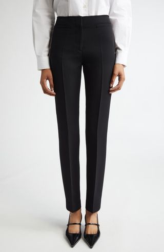 Low Waist Cigarette Trousers