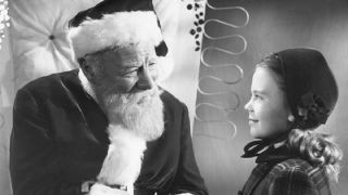 Edmund Gwenn as Santa in Miracle on 34th Street.